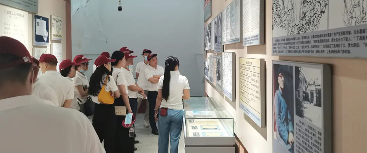 金萊勒營銷團(tuán)隊參觀紀(jì)念館-1 金萊勒電氣營銷團(tuán)隊參觀永樂人民抗日自衛(wèi)游擊總隊紀(jì)念館-1
